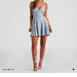 Homecoming/Junior Prom Glitter Dress